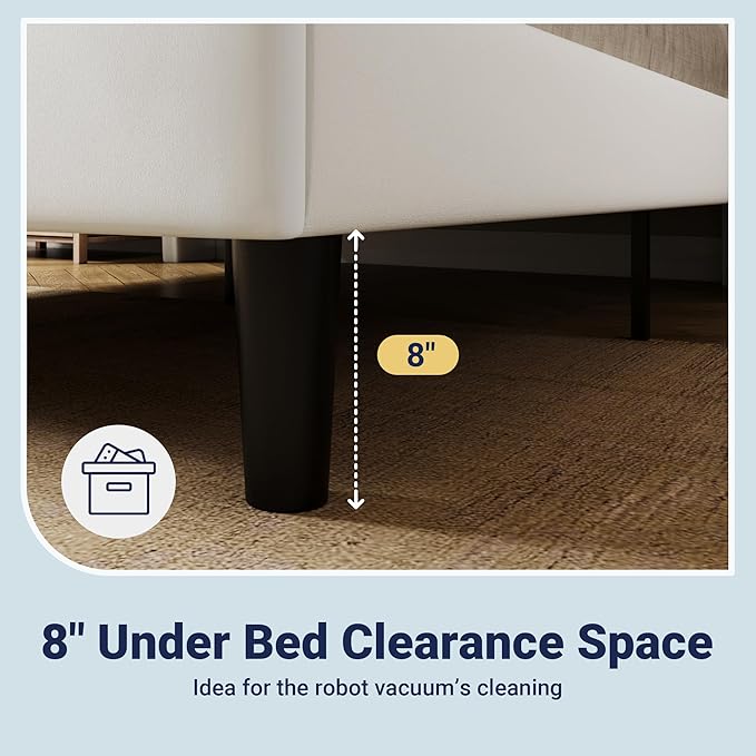 Allewie Full Size Platform Bed Frame - Image 6