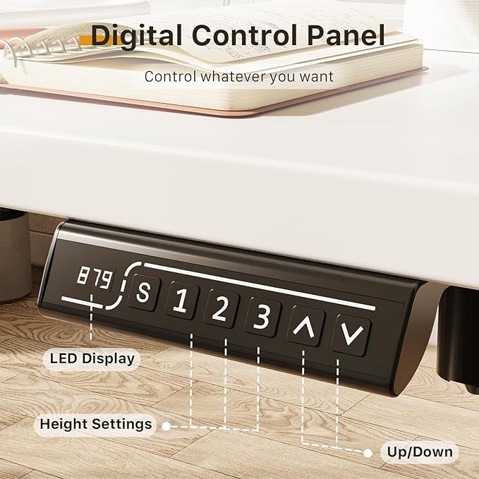 JOY worker Small Electric Standing Desk - Image 9