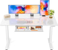 Marsail Glass Standing Desk by Marsail