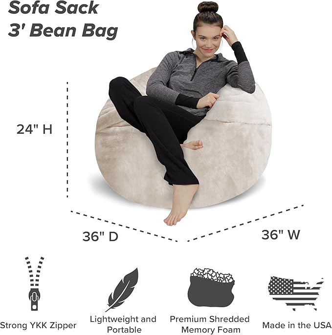 Sofa Sack Bean Bag Chair - Image 3