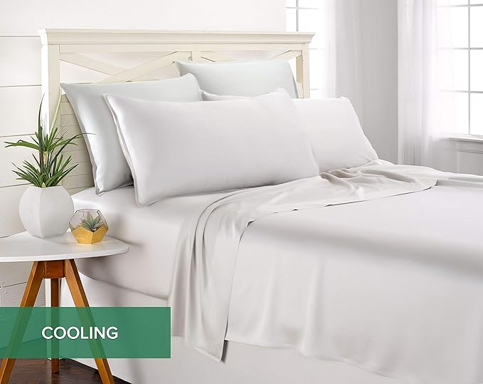 King Sheets by Pure Bamboo, Genuine 100% Organic Viscose Derived from Bamboo - Image 5