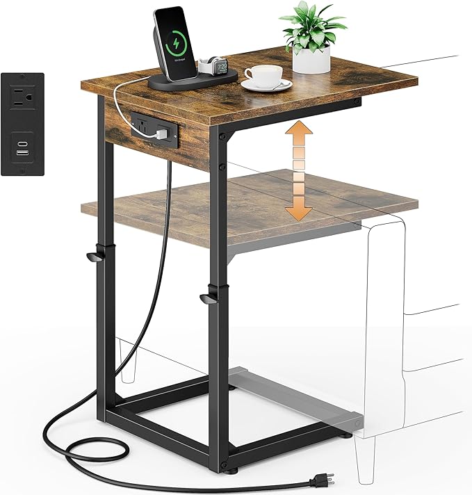 Vagusicc C Shaped End Table by Vagusicc