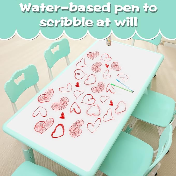 Children's Table and Chair Set Suitable - Image 3