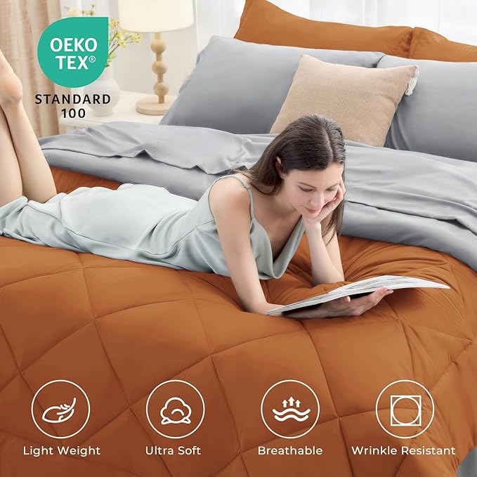 HEVUMYI Twin Comforter Set - Image 2