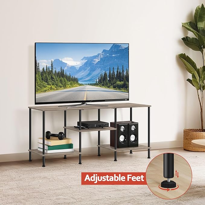 OYEAL 50 inch TV Stand for Living Room Farmhouse Entertainment Center - Image 8