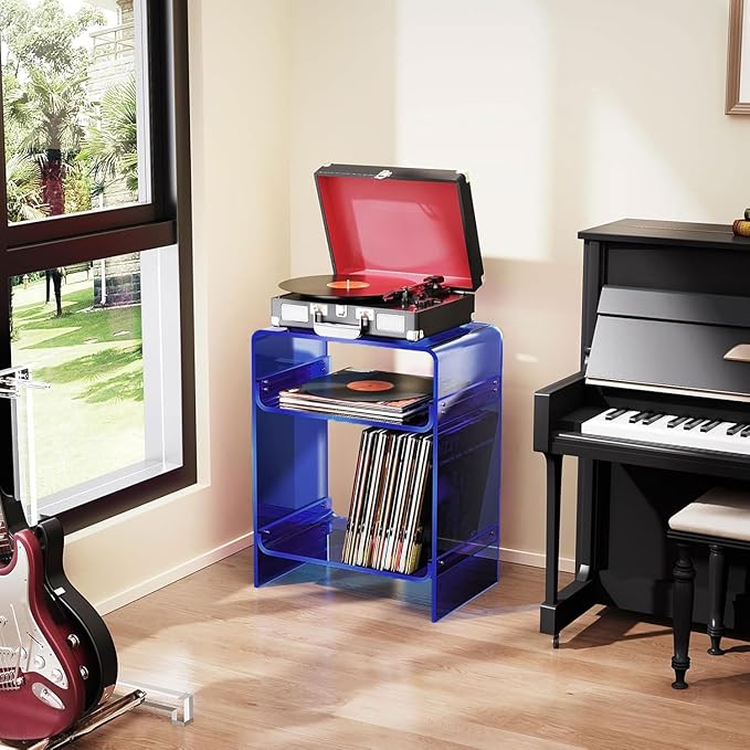 Acrylic Record Player Table - Image 2