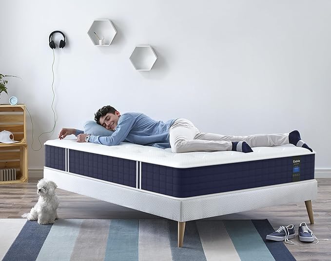 Coolvie Twin Mattress, 10 Inch Twin Size Hybrid Mattress, Individual Pocket - Image 7