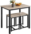 Yaheetech 3 Piece Dining Table Set by Yaheetech