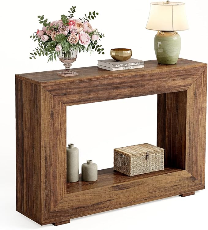 LITTLE TREE 47 Inches Console Table, Sofa Table by LITTLETREE