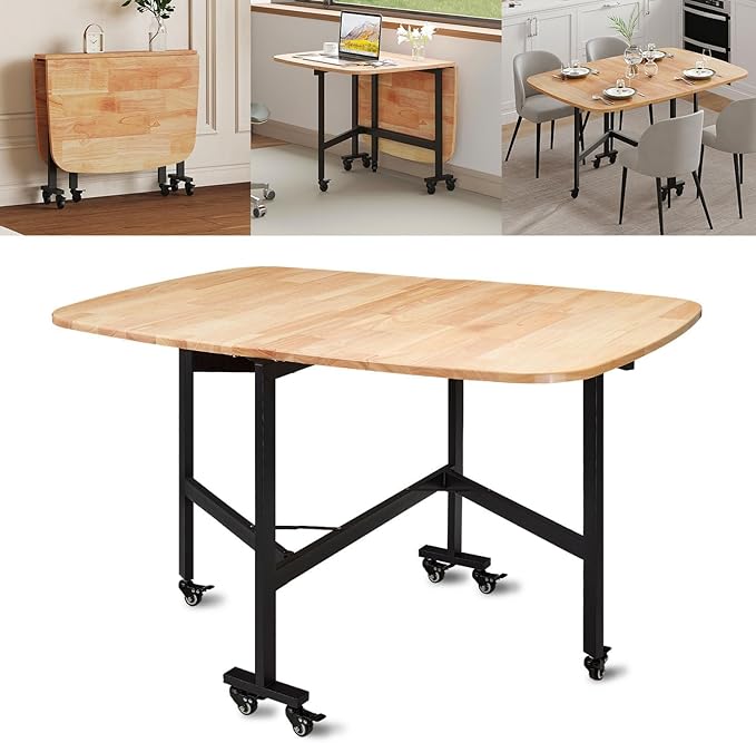 Multifunction Table Drop Leaf Dining Table by Rukulin