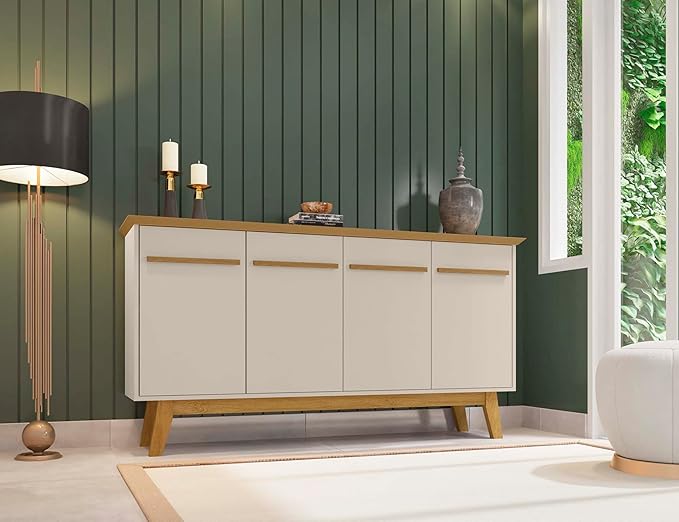 Manhattan Comfort Yonkers Mid Century Modern Sideboard Cabinet - Image 2