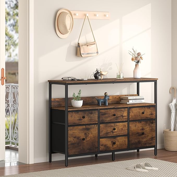 Yoobure LED TV Stand for Bedroom, 50 Inch Kids Dresser - Image 9