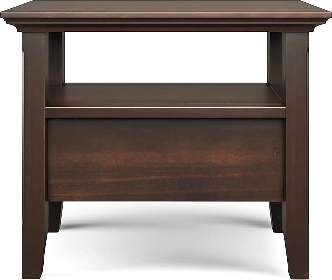 SIMPLIHOME Acadian 19-inch Wide Solid Wood End Table - Image 7