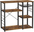VASAGLE ALINRU Kitchen Baker’s Rack, Coffee Bar, Microwave Oven Stand, by VASAGLEbySONGMICSHOME