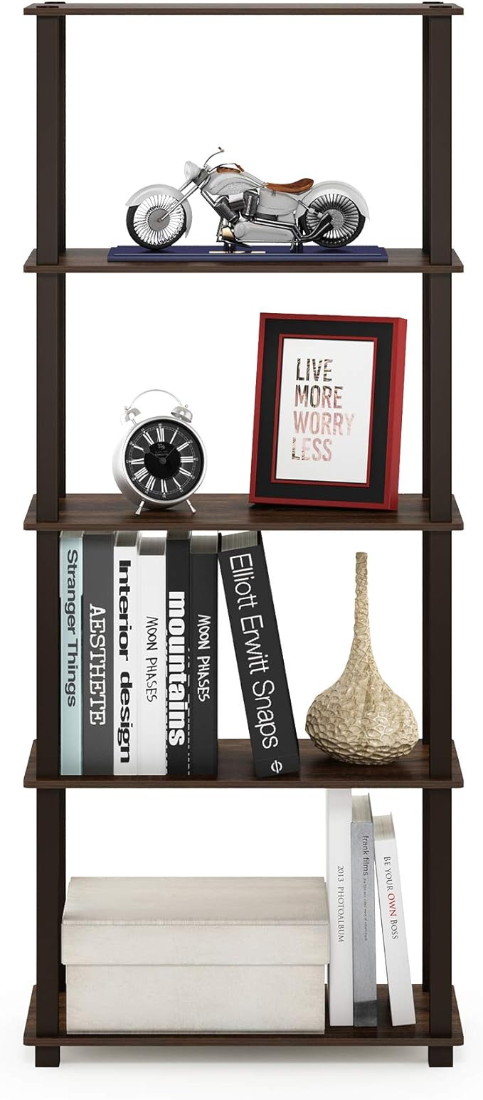Furinno Turn-N-Tube 5-Tier Multipurpose Shelf / Display Rack / Storage Shelf / - Image 4