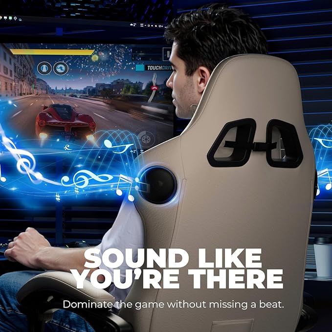 GTPLAYER ACE-PRO Music Gaming Chairs – Built-in Speakers, App Support & - Image 5