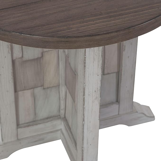 Liberty Furniture River Place Living Room Round Chairside Table - Image 6