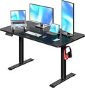 VECELO Electric Standing Desk Adjustable Height, 48 x 24 Inch Computer Desk by VECELO