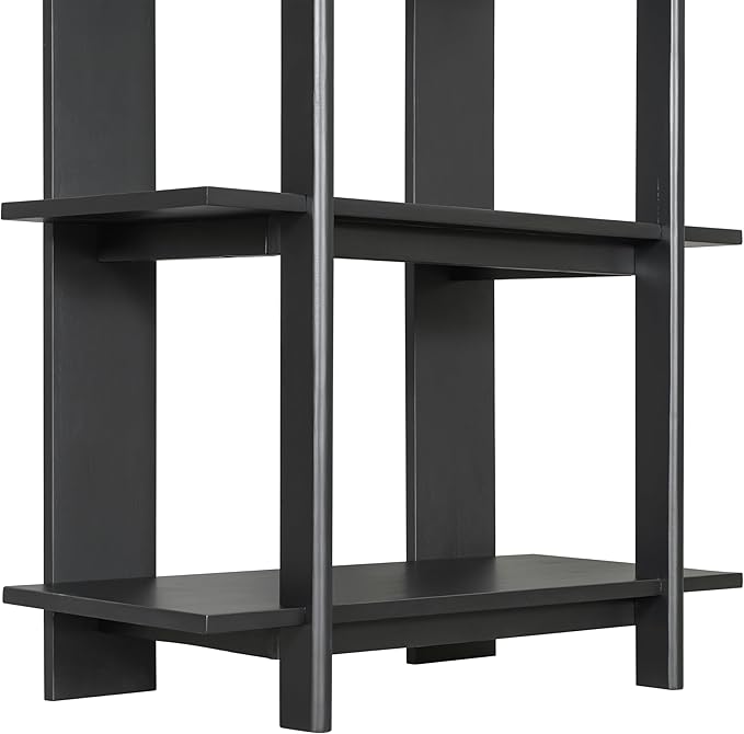 Christopher Knight Home Milio Modern 4 Shelf Bookcase, Acacia Solid Wood Book - Image 10