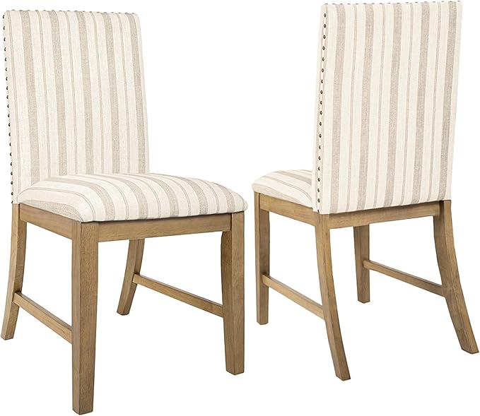 HomePop Upholstered Wood Apron Dining Chair by HomePop