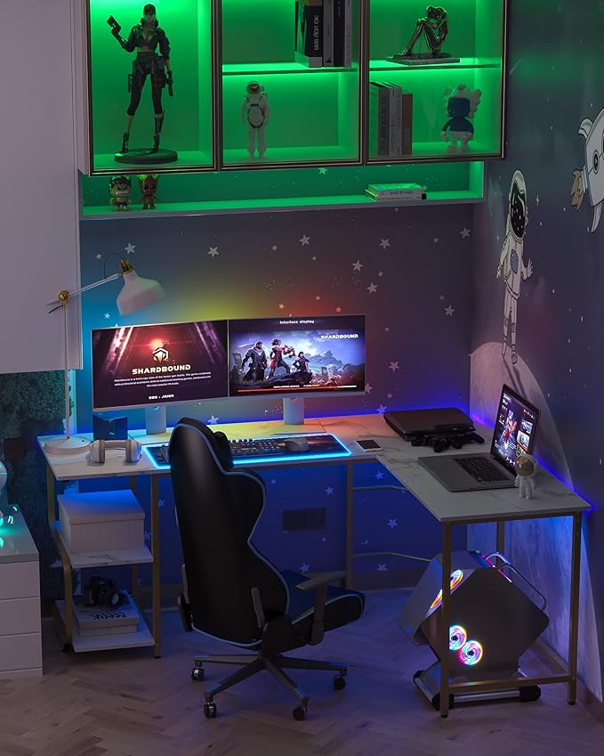 Teraves Reversible L Shaped Desk - Image 5