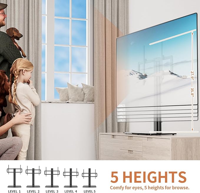 Universal TV Stand/Base Tabletop TV Stand - Image 2