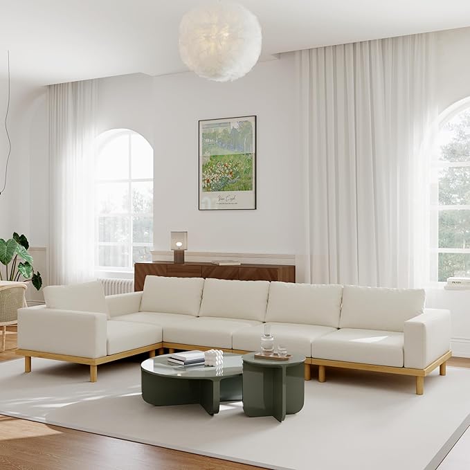 Acanva Minimalist Modular Sectional Sofa by acanva