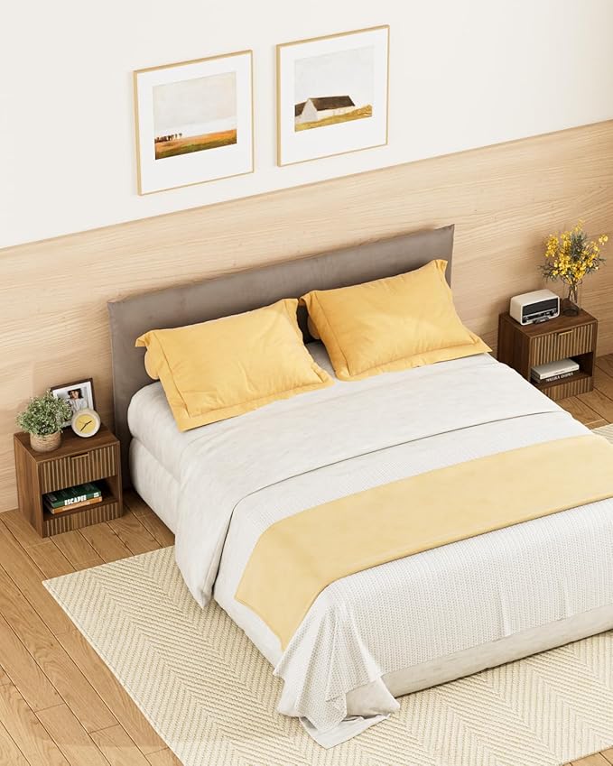 Tiny nightstand Small Night Stand Modern Bedside Table, Boho Side End Table - Image 6