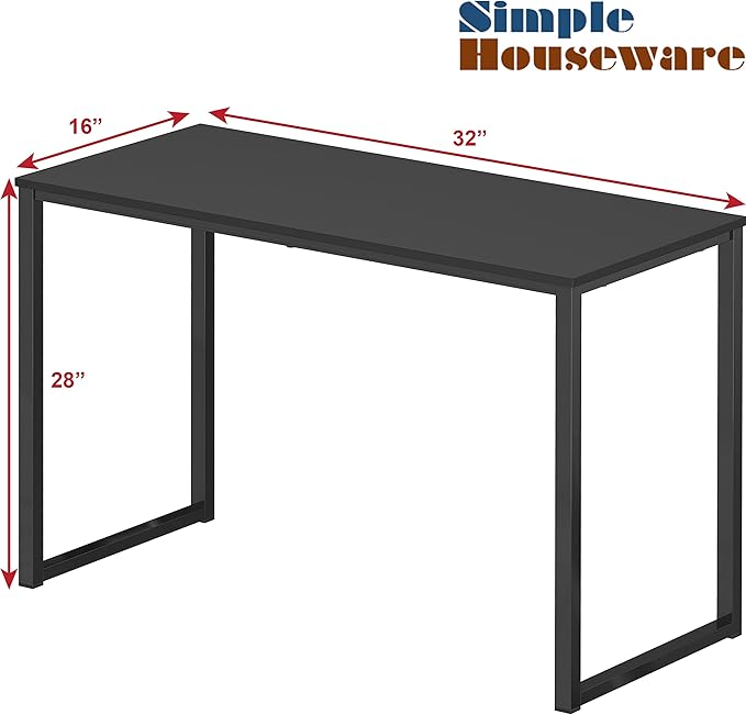 SHW Mission 32-Inch Home Office Computer Desk - Image 3