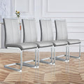 Dining Chairs Set, Kitchen Modern Metal Chairs by Gopop