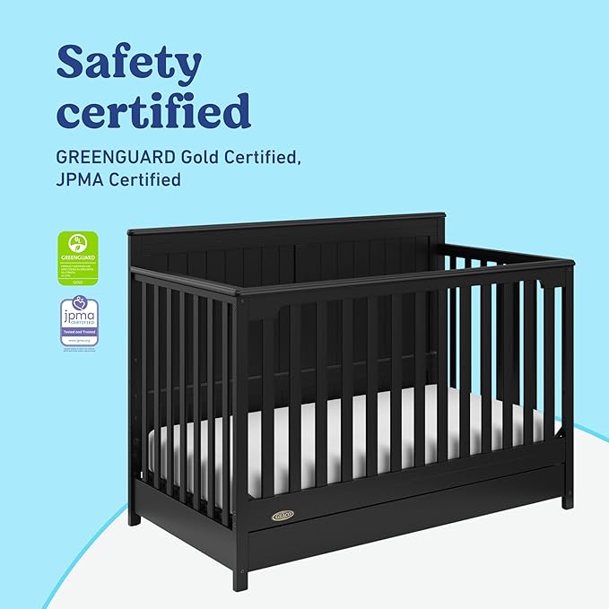 Graco Hadley 5-in-1 Convertible Crib - Image 5