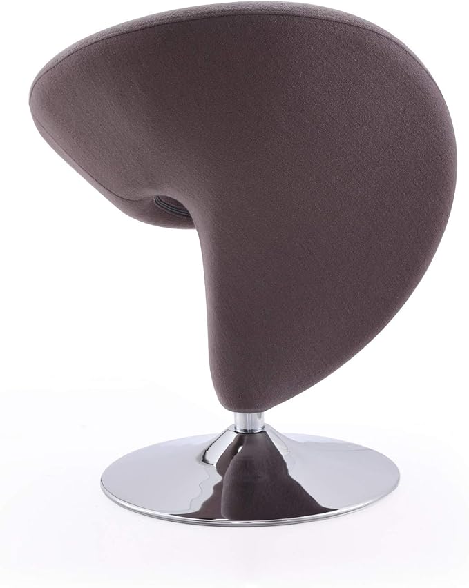 Manhattan Comfort Curl Swivel Accent Chair Set of 2 - Image 5