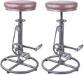 Topower Vintage DIY Bar Stool Bicycle Chain Iron Pedal Retro Industrial Height by Topower