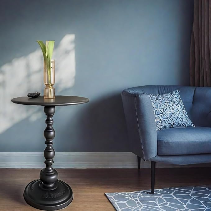 Round Side Table，Accent Table，Small end Table，Living Room Tables，Drink - Image 7
