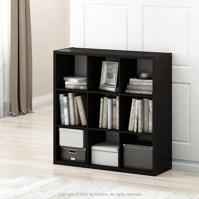 Furinno Cubicle Open Back Decorative Cube Storage Organizer - Image 2