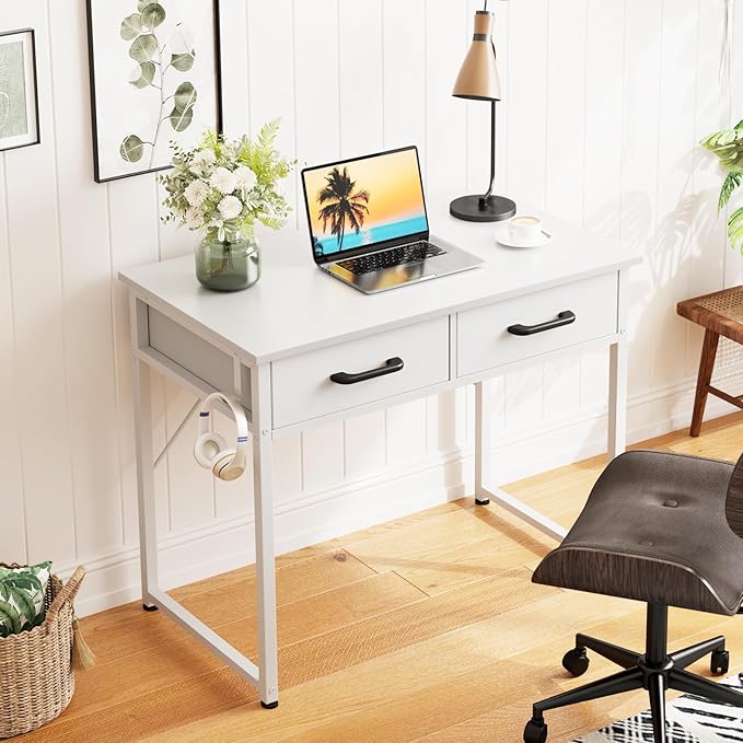 Casaottima 32 Inch Small Office Computer Desk - Image 5