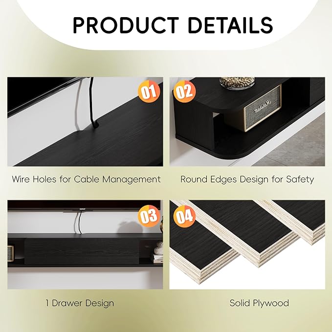 Pmnianhua Floating TV Stand - Image 4