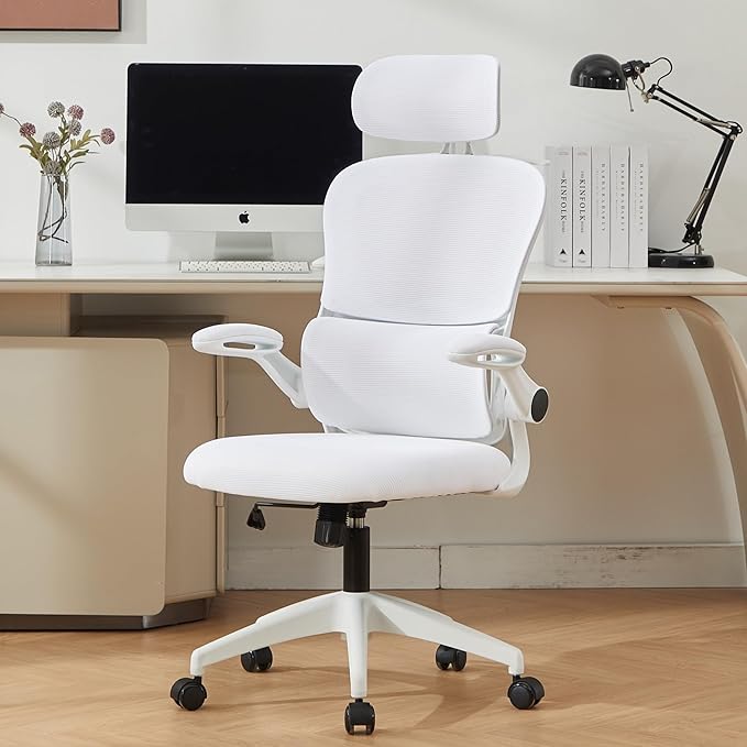 Ergonomic Mesh Office Chair, 400 lbs Capacity, High Back Desk Chair by VIGOSIT