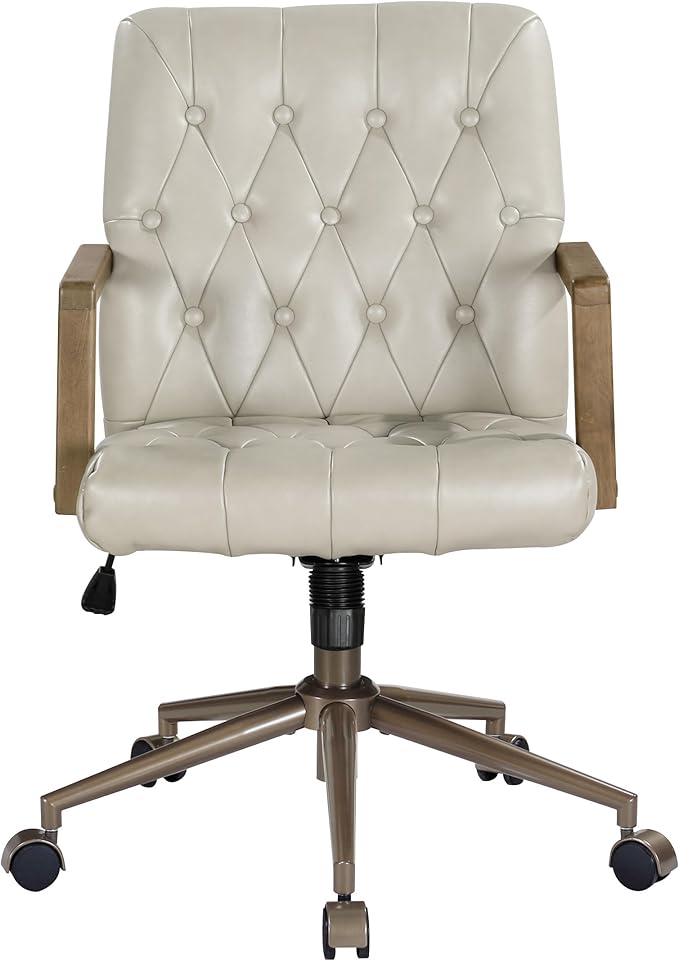 OSP Home Furnishings Waltham Adjustable Height and Tilt, Swivel Home Office - Image 4