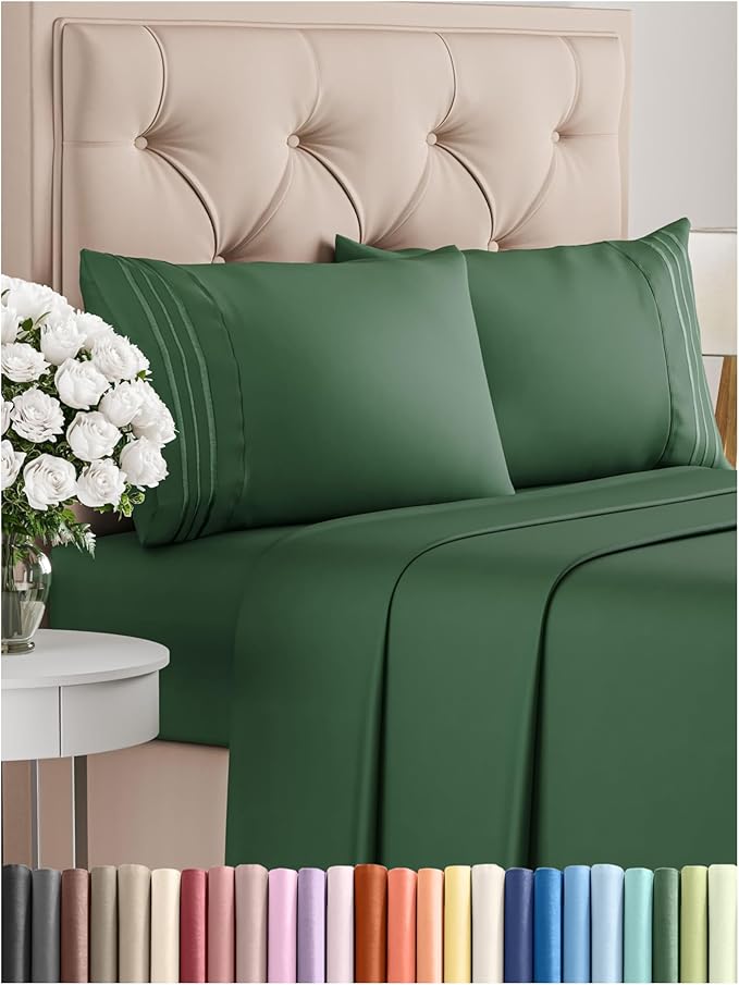Queen Size 4 Piece Sheet Set by CGKUnlimited