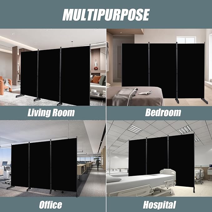 Room Divider Folding Privacy Screens - Image 6