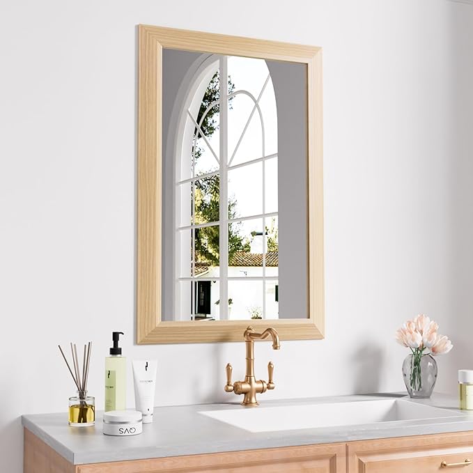 Amorho 20X30 Inch Bathroom Mirror by Amorho