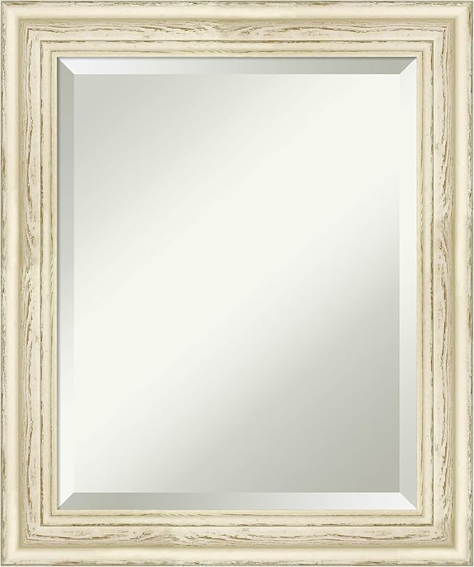 Amanti Art White Bathroom Mirror by AmantiArt