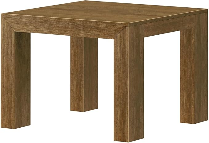 Plank+Beam Modern Square Corner Table, Slim Side Table - Image 4