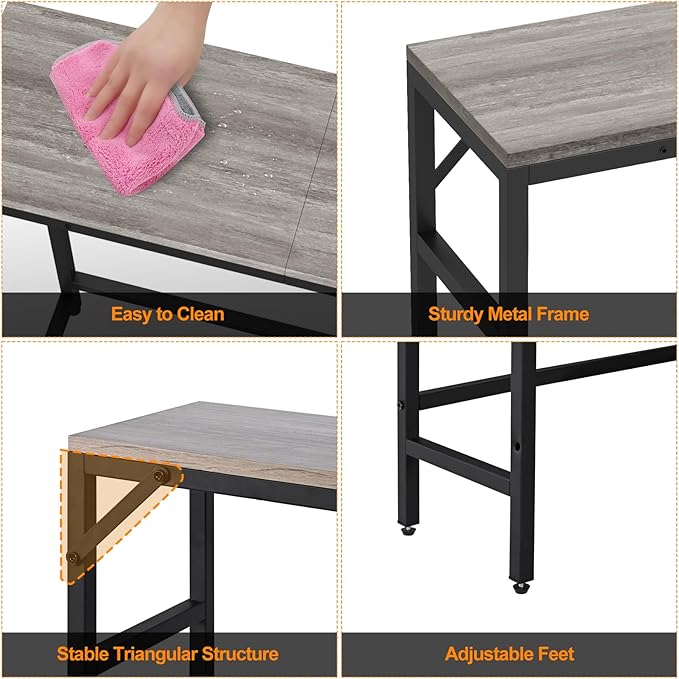 Narrow Console Table, 29.5" Small Entryway Table, Sofa Table - Image 4