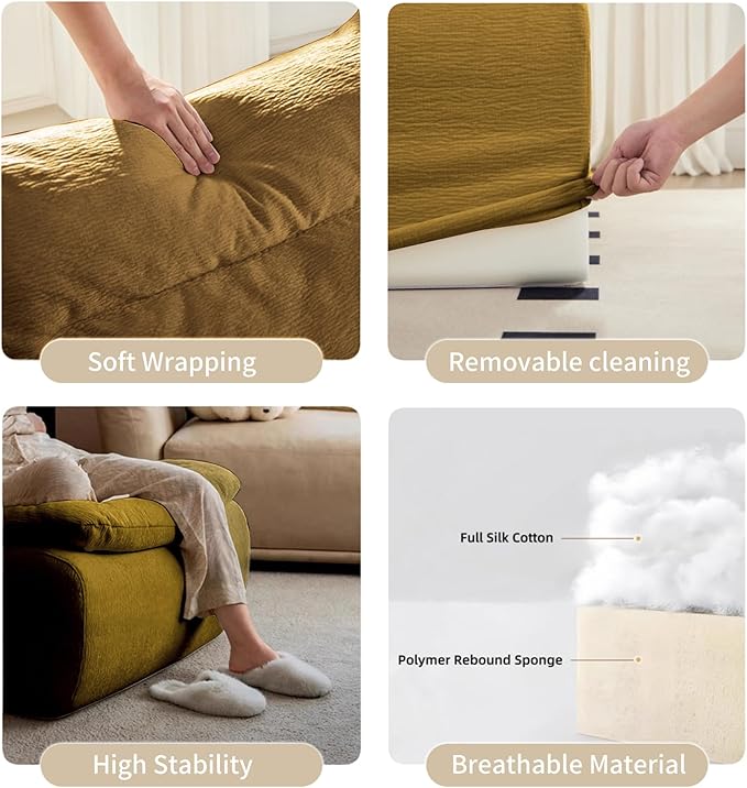 Bean Bag Chair - Memory Foam Bean Bag Chair - Image 5