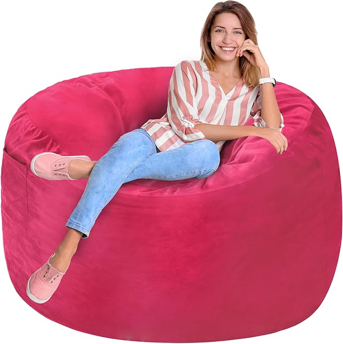 Homguava 3FT Bean Bag Chair: 3' Bean Bags - Image 6
