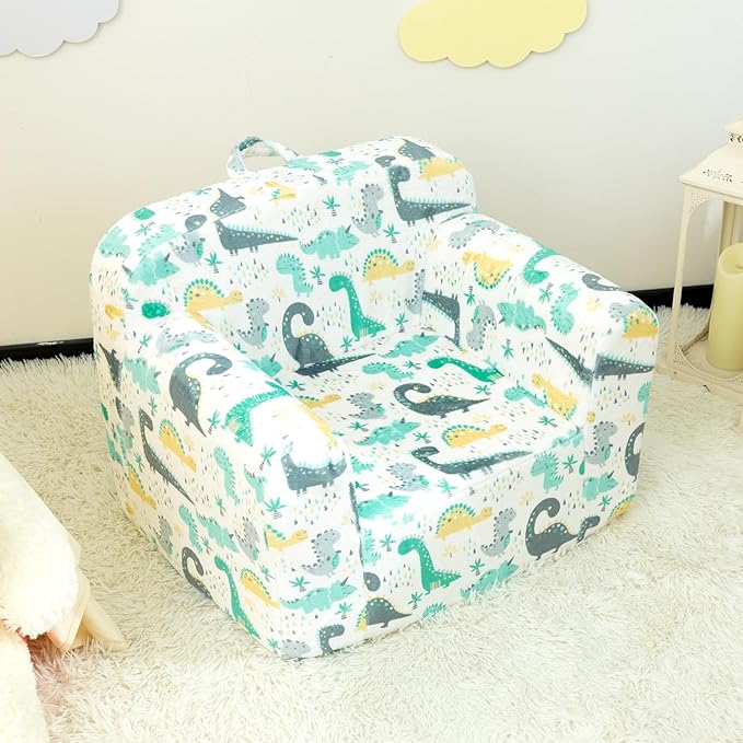 ALIMORDEN Kids Ultra-Soft Snuggle Foam Filled Chair, Single Cuddly Sofa - Image 7