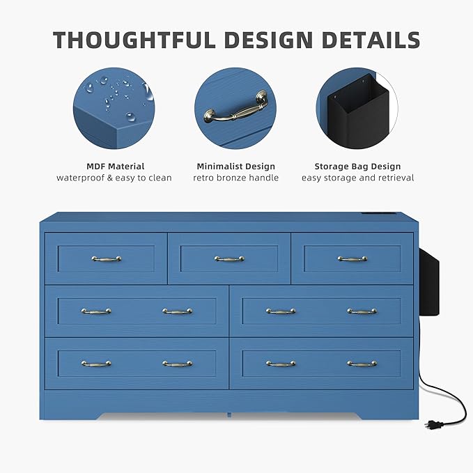 YITAHOME Drawers TV Stand for 65 inches - Image 7