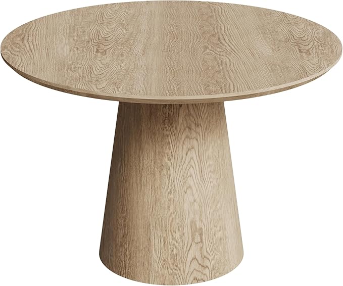 Round Dining Room Table for 4, for Kitchen, Living Room, Small Spaces, - Image 6